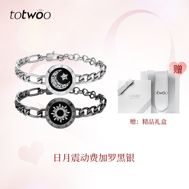 Totwoo Smart Bracelet with Flash & Vibration for Couples